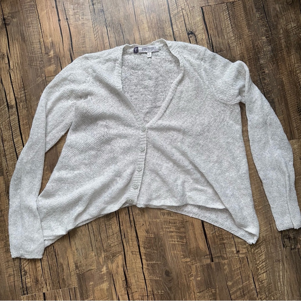 J LO Mohair Wool Cardigan